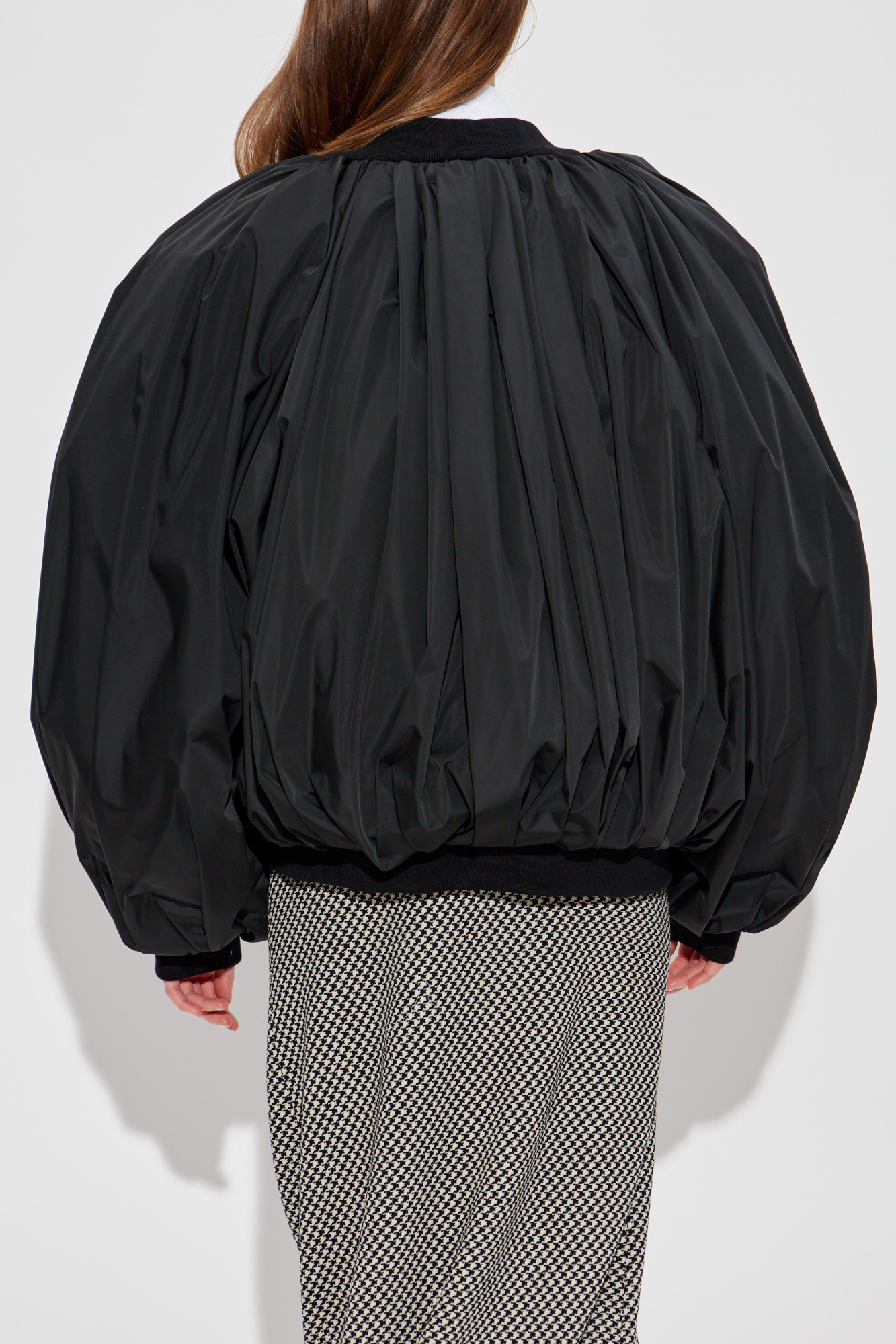 コート BALENCIAGA OUTERWEAR (831515TRO06) Black Draped 'bomber' jacket Balenciaga - Vitkac Italy